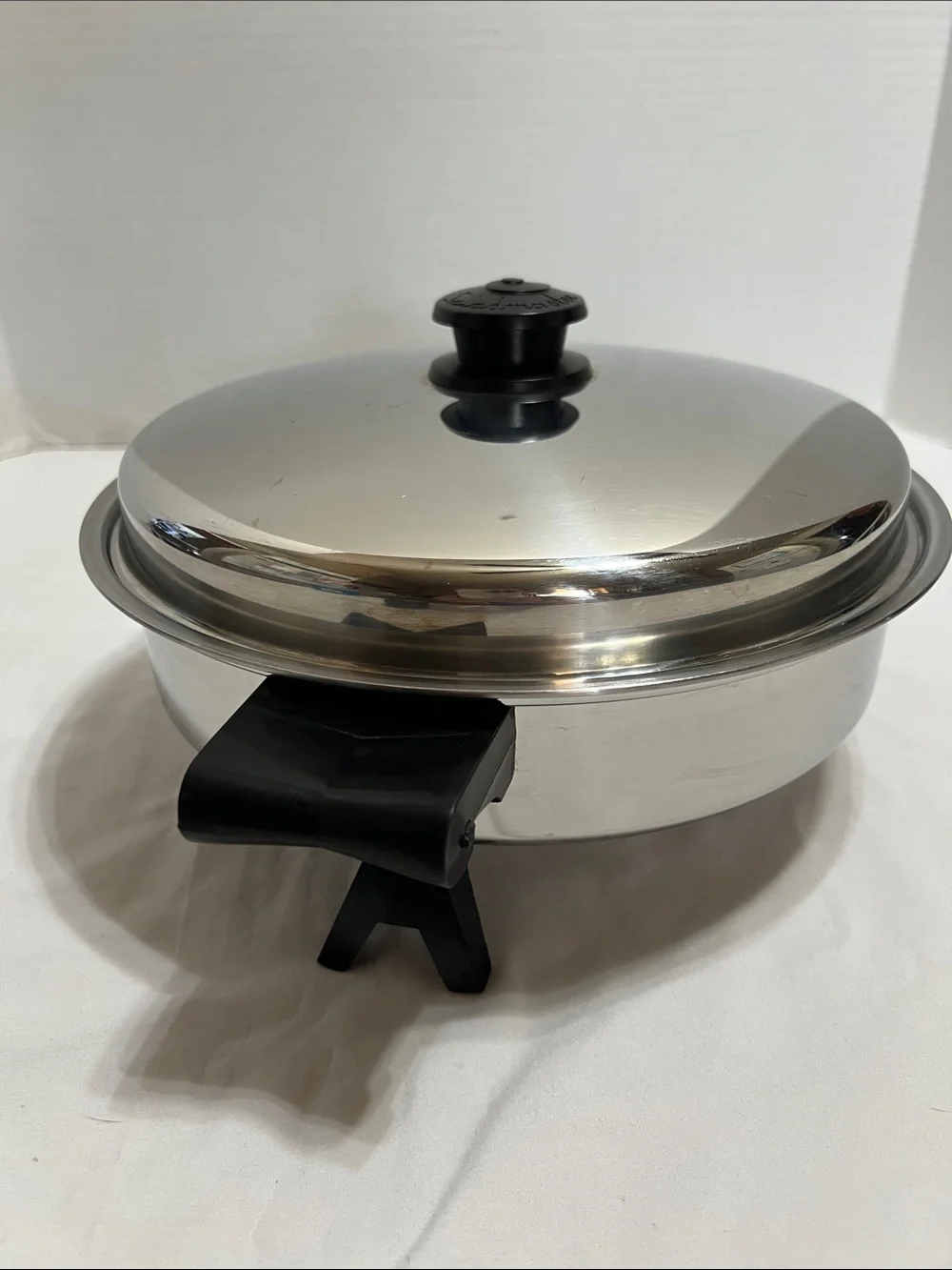 Saladmaster 11” Stainless Steel Electric Oil Core Skillet